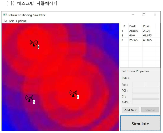 데스크탑 시뮬레이터 인터페이스