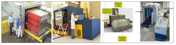 CSIRO사와 NUTECH(오른쪽 끝)의 복합방사선 항공화물 스캔장치