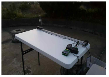 GNSS RTK 테스트용 장비 설치