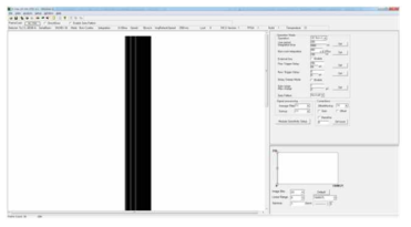 Detection Technology, Inc의 X-View Software를 사용한 영상 획득 결과