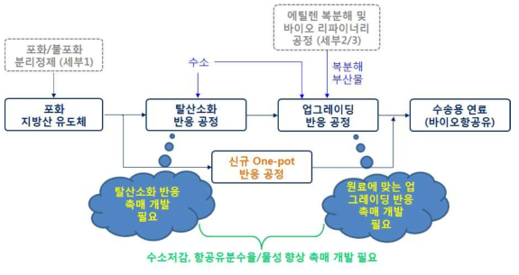 식물유 복분해 지속가능한 원료 기반 수송용 연료 제조기술 개요