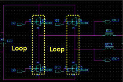 인버터 회로도 Critical Loop