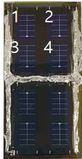 Flexible CIGS Solar Cell; WC-774-1~4