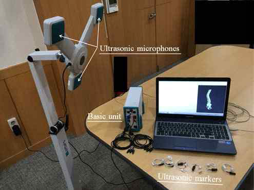 Ultrasound-based motion analysis system