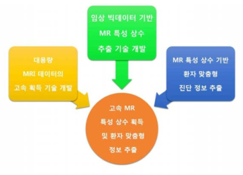 대용량 자기공명 데이터의 고속 획득 기술 및 환자 맞춤형 정보 추출 기술 개발 개요