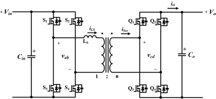 Dual Actve Bridg Converter 구조도