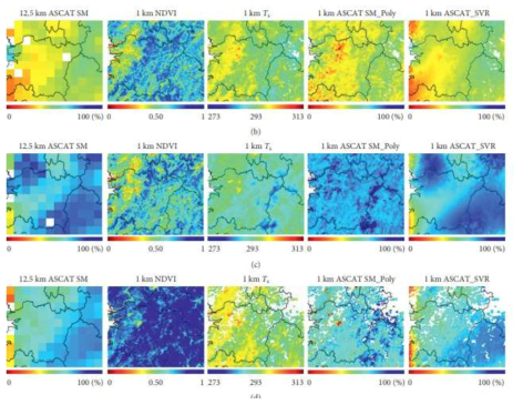 Metop 위성의 ASCAT을 이용한 토양수분 데이터 Downscaling 연구