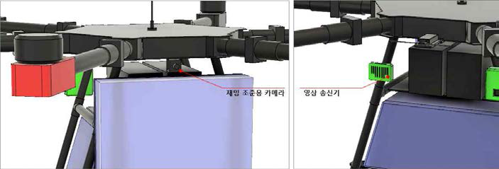 재밍 조준용 카메라 및 영상 송신기