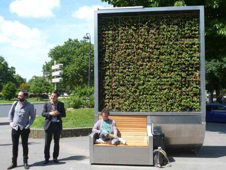 City Tree 출처: waag, technology & society(https://waag.org/), city trees improve air quality Valkenburgerstraat