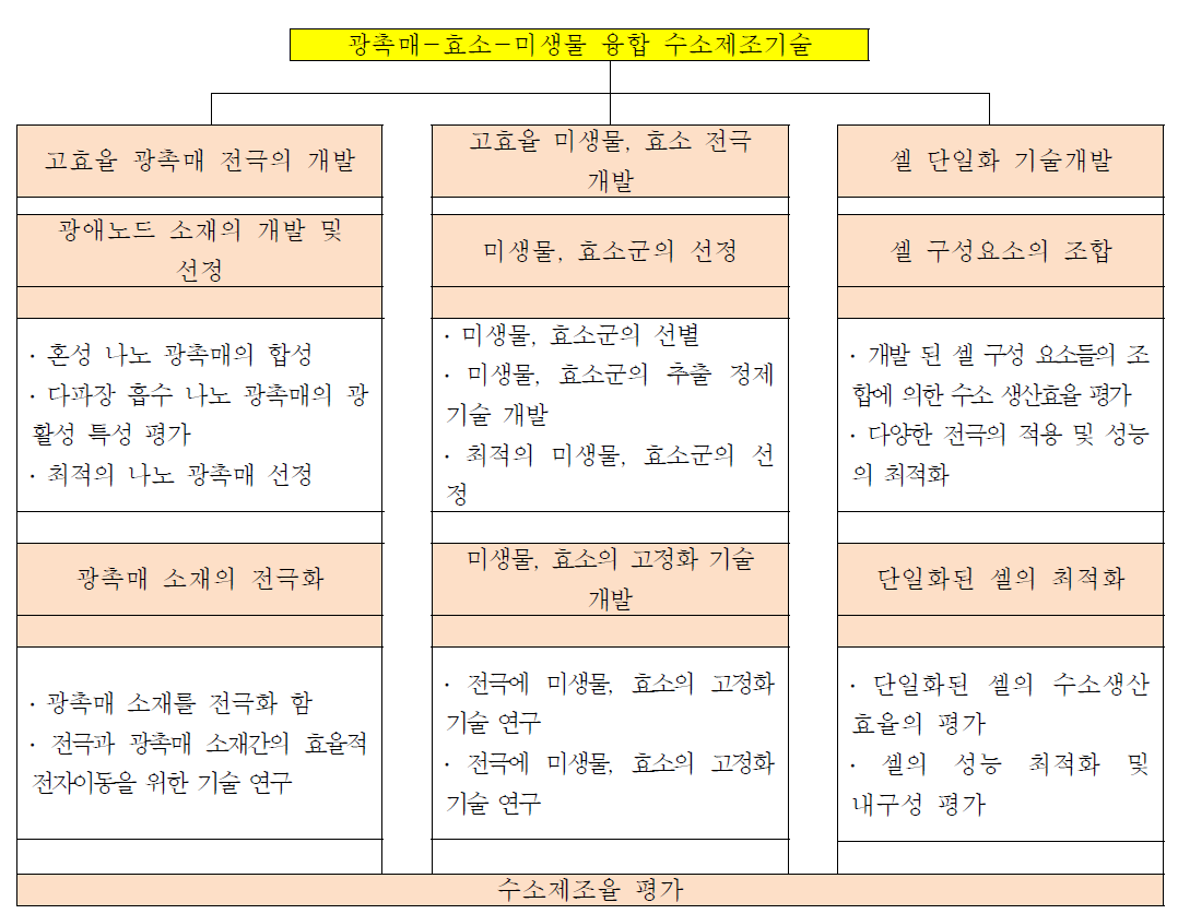 위탁기관 연구개발 추진 체계