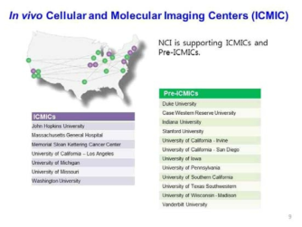 NIH 산하에 NCI의 In vivo Cellular and Molecular Imaging Center