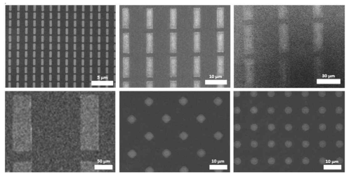 iTP를 사용해 다양한 해상도와 기하학을 갖는 양자구조체 배열 제작 (Nature Nanotechnology지 투고 논문 중 발췌)