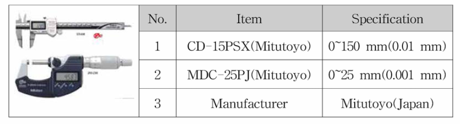 치수 측정 장비