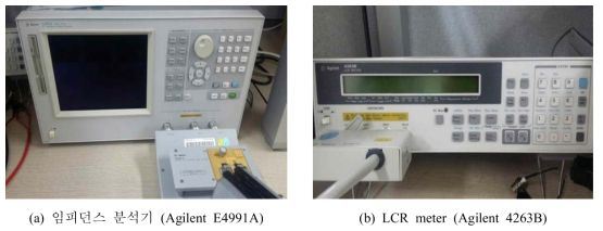 임피던스 분석기 및 LCR meter