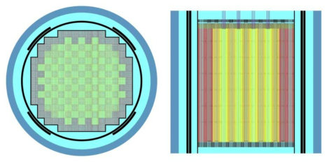 BEAVRS benchmark model layout