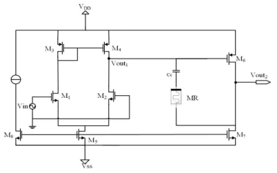 이단 증폭기의 memristor 적용