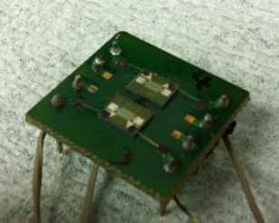 PCB board installed with hydrogen sensors