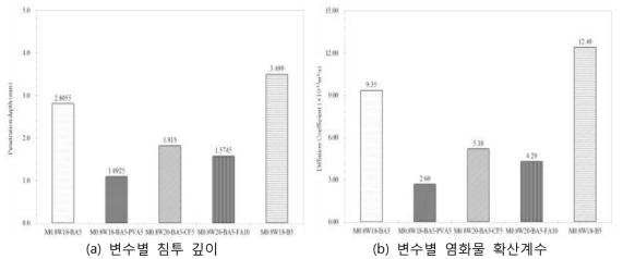 개발 보수재료의 염화물 확산계수