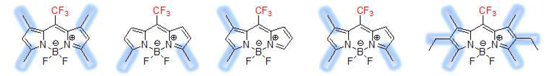 meso-CF3-BODIPY 유도체들의 설계 및 합성