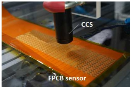 FPCB 센서와 CCS의 두께측정