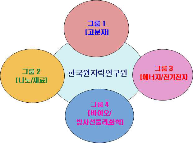 전자빔 이용자 그룹구성