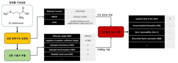 의약활성 정보 추출 전략 및 예시