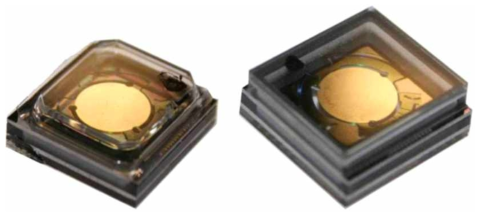 Fraunhofer에서 개발한 electrostatic 방식의 vacuum packaging mems mirror