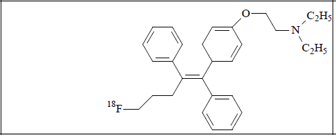 항암제를 이용한 방사성의약품 [18F]Tamoxifen