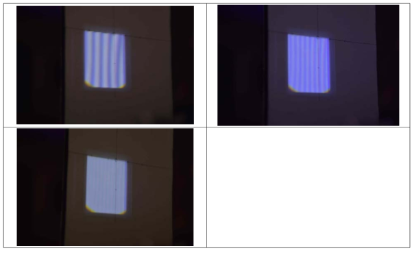 백색 LED에 대한 interferogram 이미지