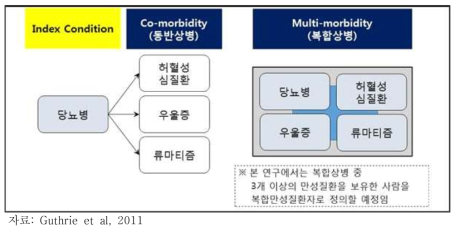 동반상병(co-morbidity)과 복합상병(multi-morbidity)