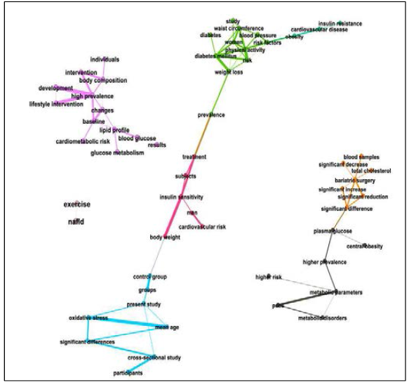 Topic clustering in metabolic syndrome intervention