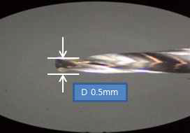 마이크로 드릴형상
