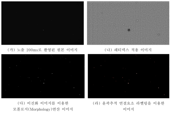 전처리를 이용한 별인식 과정