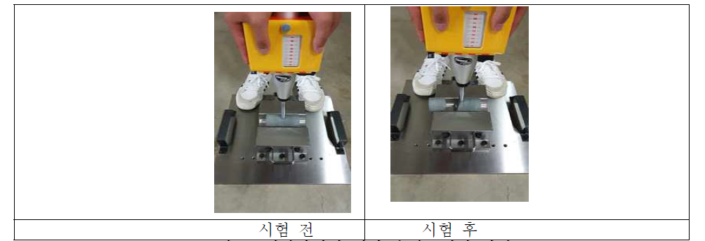 셰일암석에 대한 슈미트해머 시험