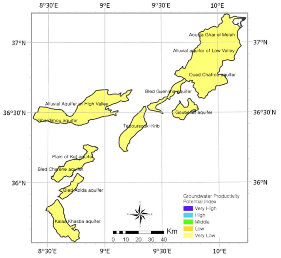 Ground productivity potential map using Artificial Neural Network (Multi Layer Perceptron algorithm)