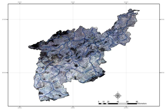 Landsat satellite image