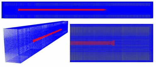 Grid generation for 3D domain