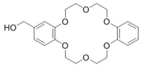 방사성물질 제염 실험에 사용한 chelating ligand의 분자 구조 (crown ether)