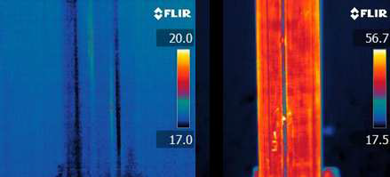 Non-preheating pipe and preheating pipe