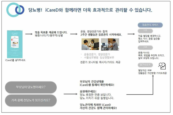 iCare-D 당뇨병 관리 서비스