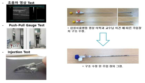 Pellet 형태 표지자 주입장치 개발을 위한 시제품 테스트 진행 및 개선된 주입장치