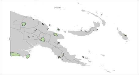 파푸아뉴기니의 보호지역(protected areas)