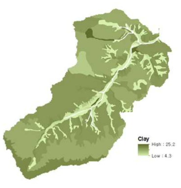 Buffer 질 평가를 위한 자운천 내 토양 Clay