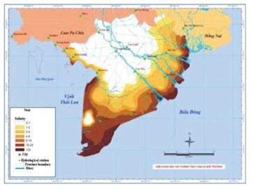 연안지역 지하수 염수침투 예측 사례