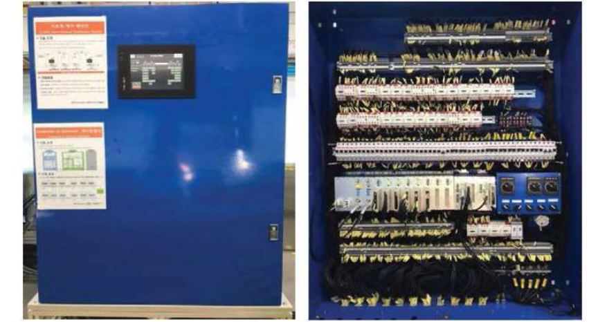Tc car용 지능형 통합제어배전반 시제품