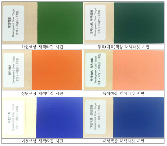 [보고서]전통 단청 안료의 문제점 개선과 물성증진을 위한 친환경 고기능성 신규 안료 6종 개발