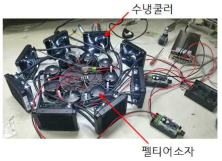 펠티어 소자를 이용한 얼음 냉각 장치