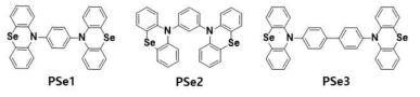 PSe1, PSe2, PSe3의 분자구조