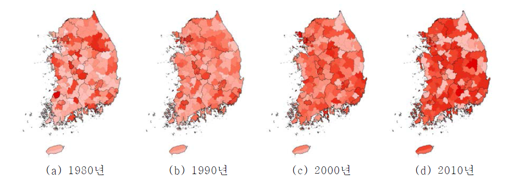 DVI를 이용한 우리나라 사회경제적 가뭄 취약 지역 분석