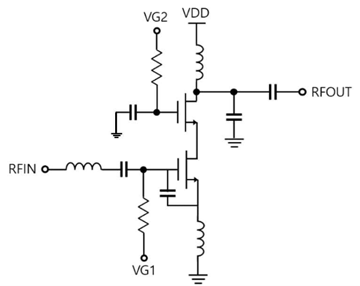 PCNO LNA schematic